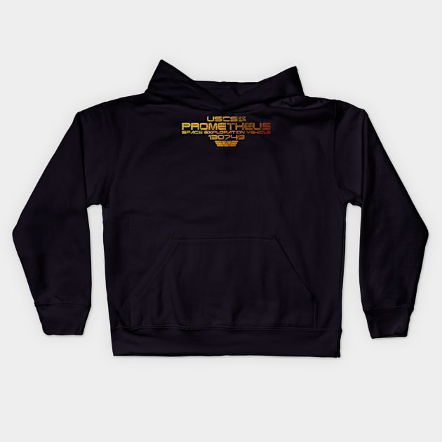 USCSS PROMETHEUS Kids Hoodie by Creatum